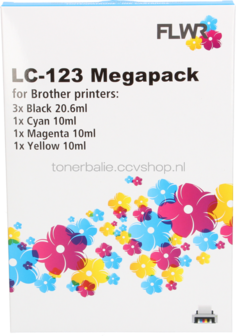 FLWR Brother LC-123 Megapack