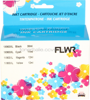 FLWR HP 903XL Multipack zwart en kleur