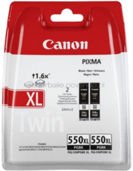 Canon PGI-550XL twinpack zwart