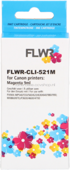 FLWR Canon CLI-521M magenta