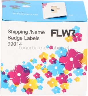 FLWR Dymo 99014 Adreslabel 54 mm x 101 mm  wit