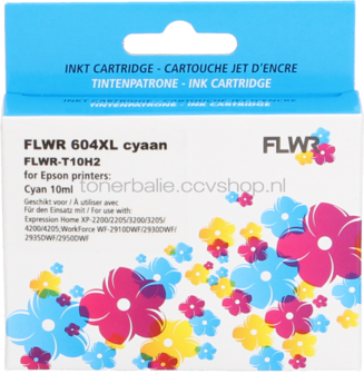 FLWR Epson 604XL cyaan