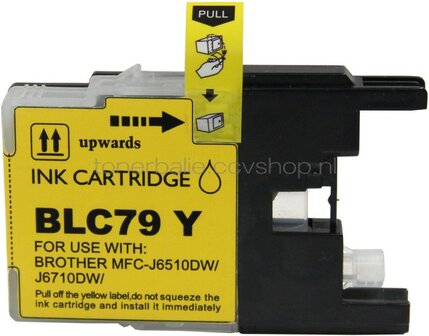 Huismerk Brother LC-1280XL geel