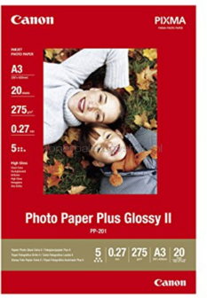 Canon PP-201 Fotopapier Plus Glans | A3 | 260 gr/m&sup2; 20 stuks