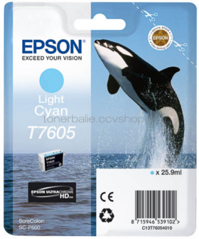 Epson T7605 licht cyaan