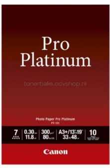 Canon PT-101 Professioneel A3+ Fotopapier Platinum