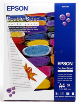 Epson S041569 dubbelzijdig papier Mat | A4 | 178 gr/m&sup2; 1 stuks