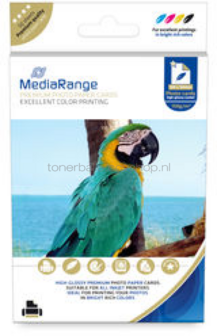 MediaRange Fotopapier Hoogglans | 10x15 | 150 gr/m&sup2; 50 vellen