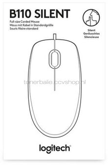 Logitech B110 USB Silent muis