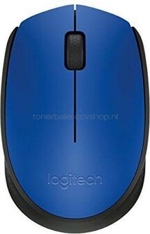 Logitech Muis M171 Wireless blauw