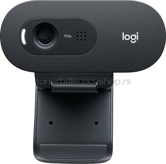Logitech Webcam C505e, HD 720p, zwart zwart