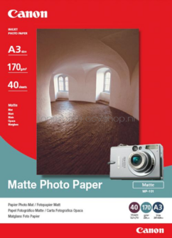 Canon MP-101 Fotopapier Mat | A3 | 170 gr/m&sup2; 40 stuks