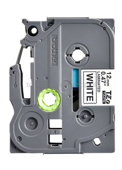 Brother TZE-231 zwart op wit breedte 12 mm