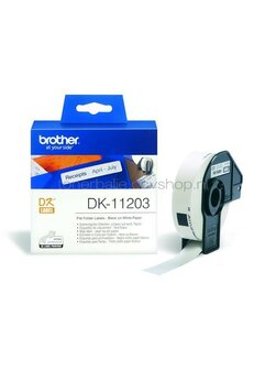 Brother DK-11203 17 mm x 87 mm  wit