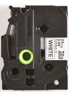 Brother TZE-FX251 flexible tape zwart op wit breedte 24 mm