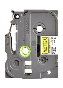 Brother TZE-S261 sterk klevend zwart op wit breedte 36 mm