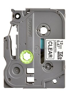 Brother TZE-131 zwart op transparant breedte 12 mm