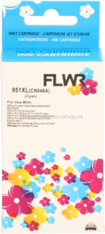 FLWR HP 951XL cyaan