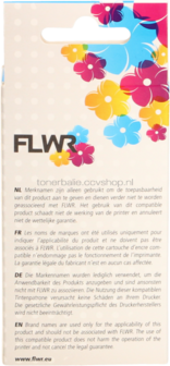 FLWR HP 951XL cyaan