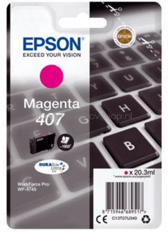 Epson 407 inktcartridge magenta