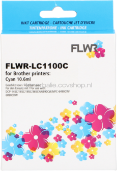 FLWR Brother LC-1100C cyaan