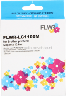 FLWR Brother LC-1100M magenta