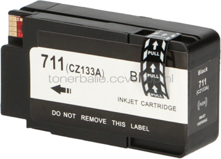 Huismerk HP 711 zwart