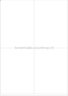 Huismerk FLWR 4 stickers per A4