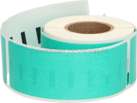 FLWR Dymo 99010 89 mm x 28 mm  groen
