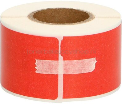 FLWR Dymo 99010 89 mm x 28 mm  rood