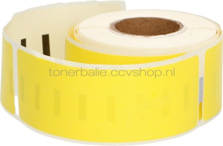 FLWR Dymo 99010 89 mm x 28 mm  geel