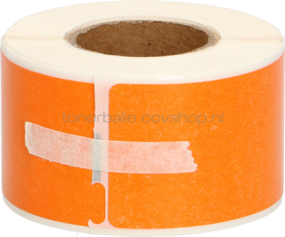 FLWR Dymo 99010 89 mm x 28 mm  oranje