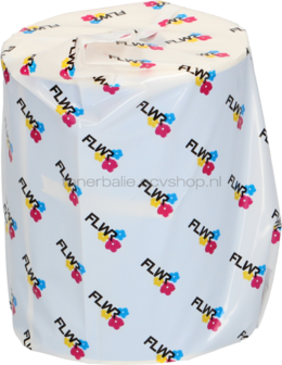 FLWR Zebra verzendetiketten 102 mm x 150 mm  blauw