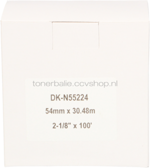 FLWR Brother DK-N55224  x 54 mm 30.48 M wit