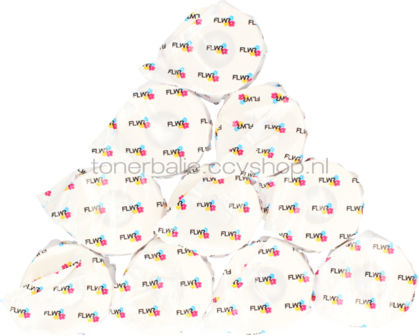 FLWR Dymo 99010 10-pack 28 mm x 89 mm  wit