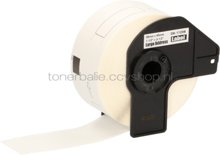 FLWR Brother DK-11208 38 mm x 90 mm  wit