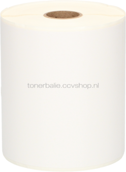 FLWR Zebra verzendlabels 102 mm x 150 mm  wit