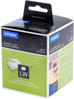 Dymo 99012/S0722400 36 mm x 89 mm  wit