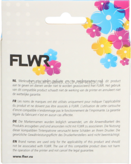 FLWR Dymo 99010 28 mm x 89 mm  wit