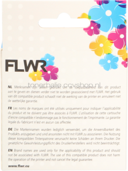 FLWR Dymo 99012 adreslabel 36 mm x 89 mm  wit