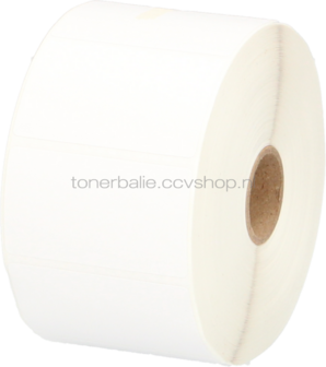 FLWR Zebra etikettering 57 mm x 32 mm  wit