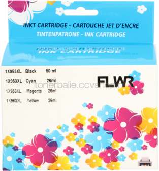 FLWR HP 953XL Multipack zwart en kleur