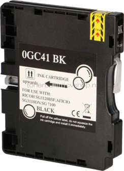Huismerk Ricoh GC-41BK zwart