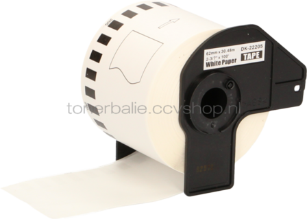 FLWR Brother DK-22205  x 62 mm 30.48 M wit