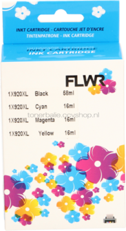 FLWR HP 920XL Multipack zwart en kleur