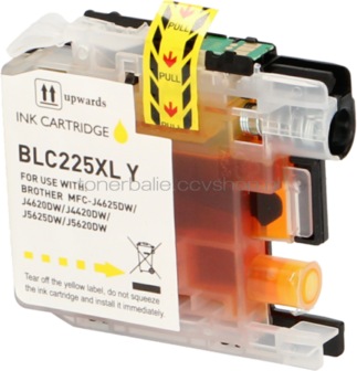 FLWR Brother LC-225 LC-227 Multipack zwart en kleur