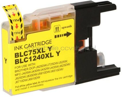 FLWR Brother LC-1240XL geel