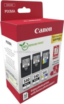 Canon PG-540Lx2/CL-541XL Photo Value Pack zwart en kleur