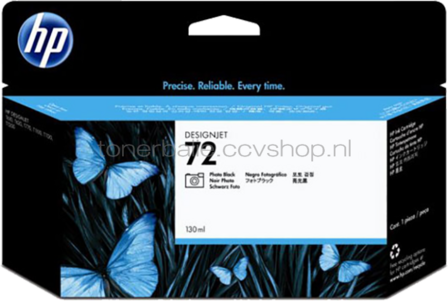 HP 72 foto zwart