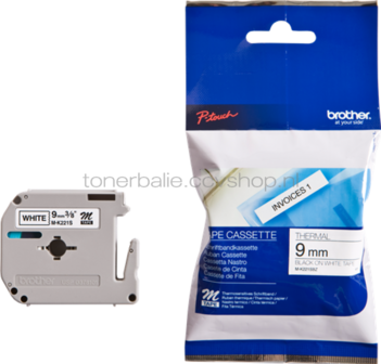 Brother MK221SBZ zwart op wit breedte 9 mm